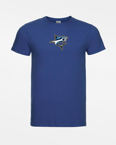 Russell Basic T-Shirt "Eismannsberg Icesharks", Shark, royal blau-DIAMOND PRIDE