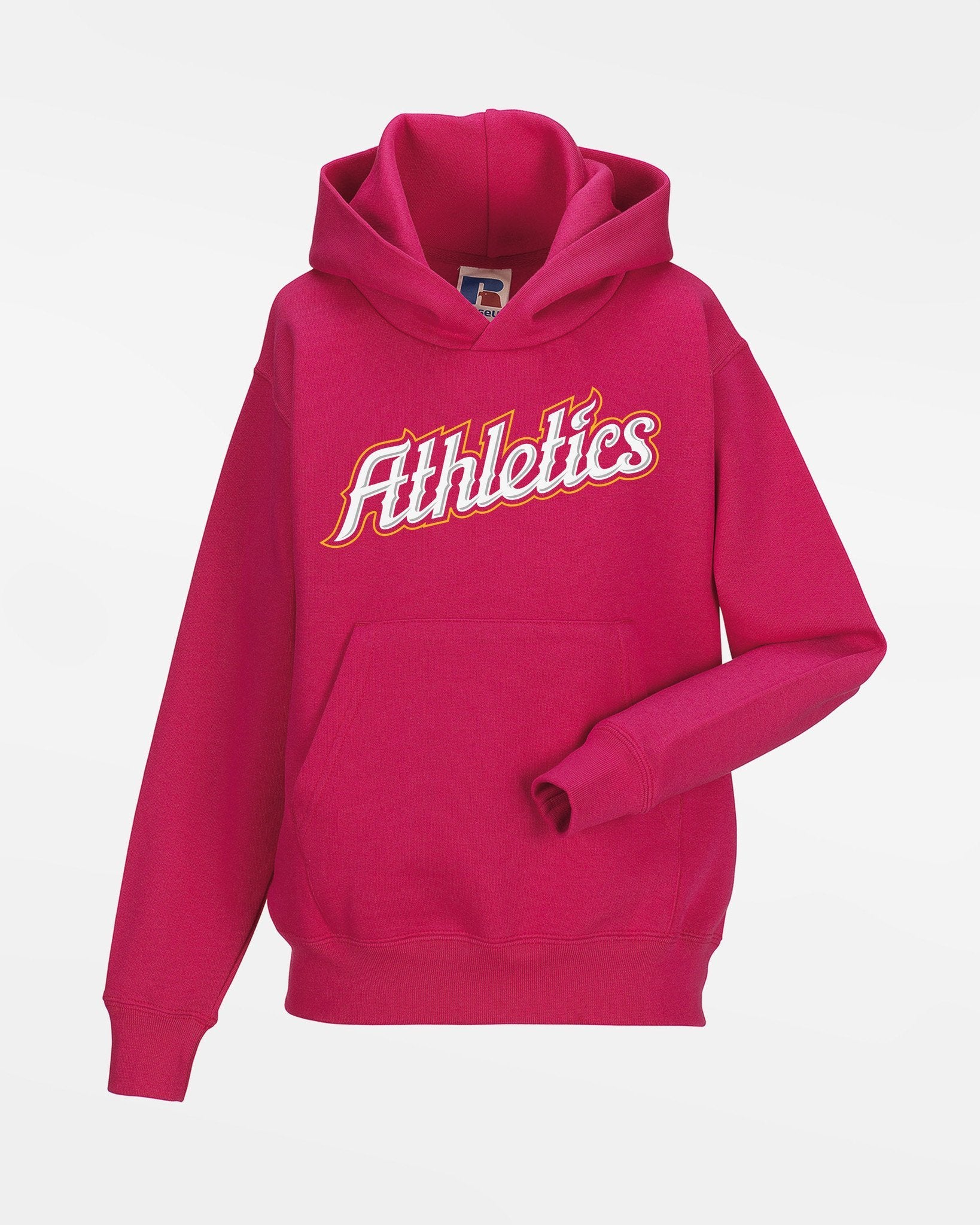 Russell Kids Basic Hoodie "Attnang Athletics", Script, pink-DIAMOND PRIDE
