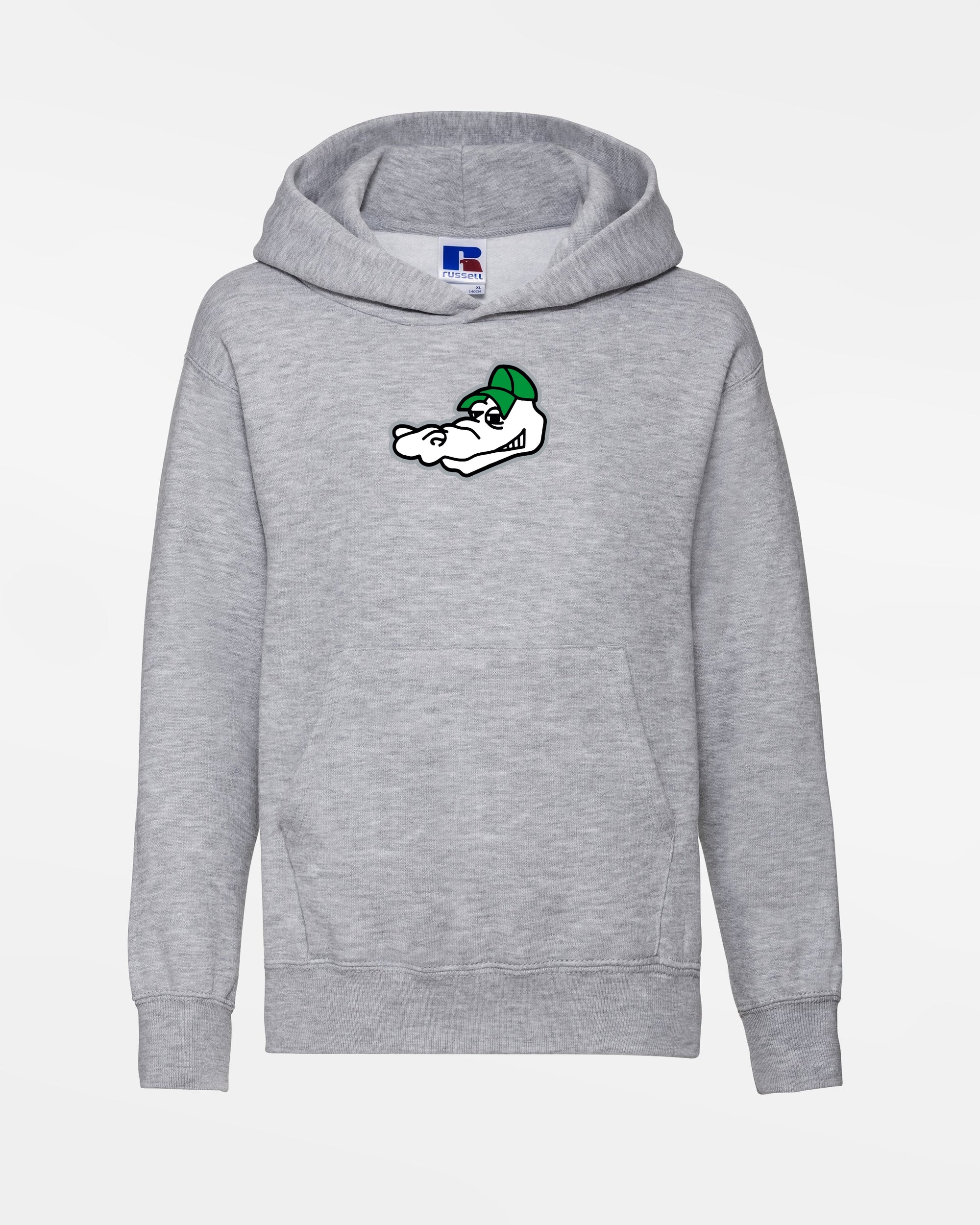 Russell Kids Basic Hoodie "Augsburg Gators", Head, heather grau-DIAMOND PRIDE