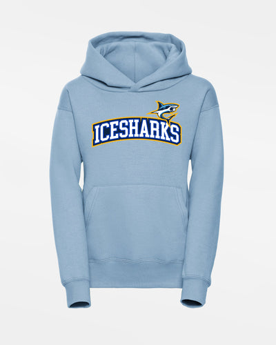 Russell Kids Basic Hoodie "Eismannsberg Icesharks", Icesharks, sky blau-DIAMOND PRIDE