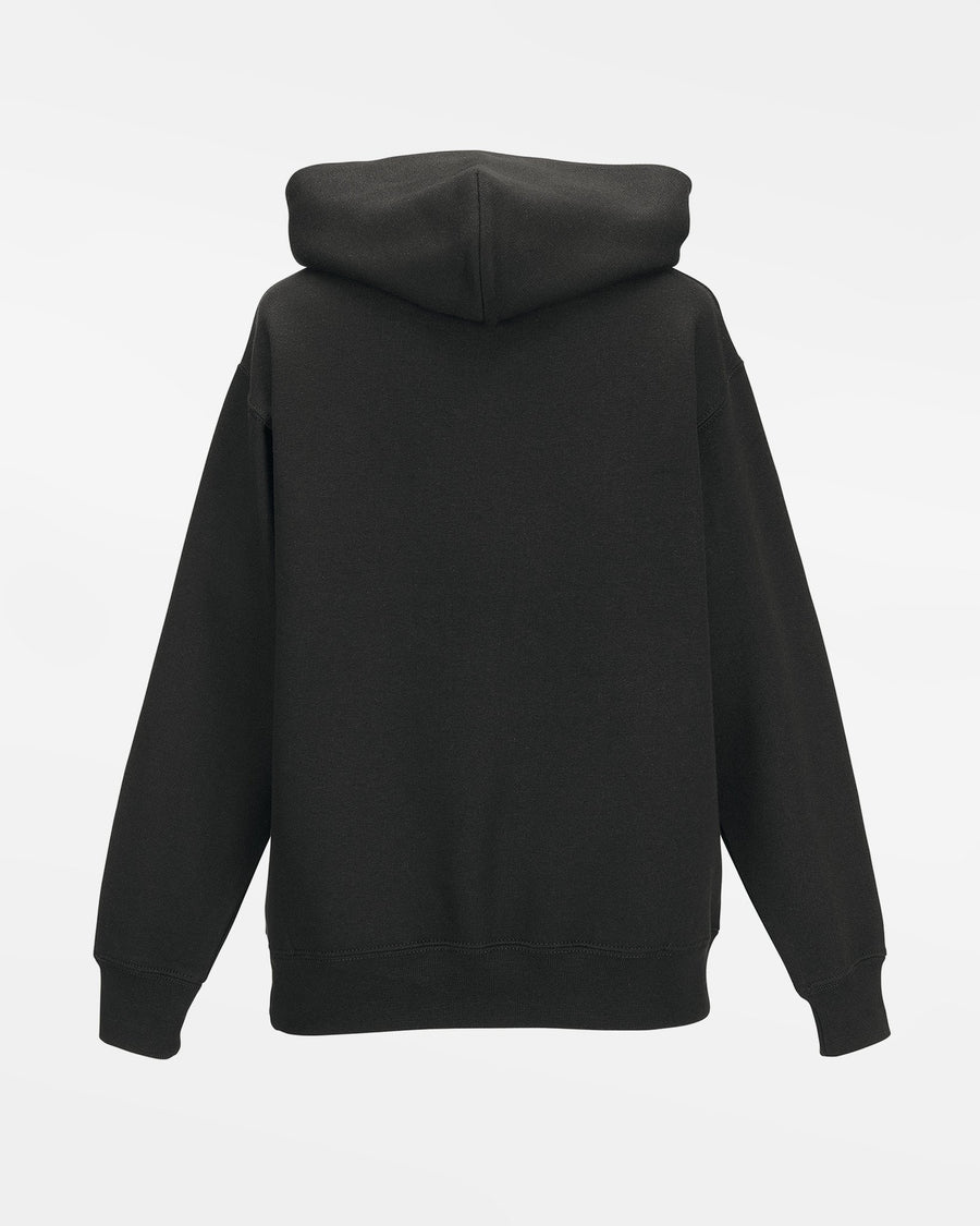 Russell Kids Basic Hoodie "Freising Grizzlies", All Black Bear, schwarz-DIAMOND PRIDE