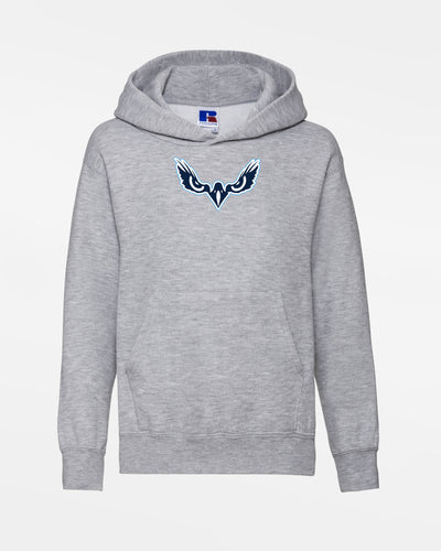 Russell Kids Basic Hoodie "Kiel Seahawks", Eyes, heather grau-DIAMOND PRIDE