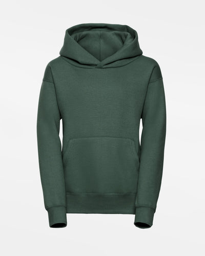Russell Kids Basic Hoodie "Leipzig Wallbreakers", dunkelgrün-DIAMOND PRIDE