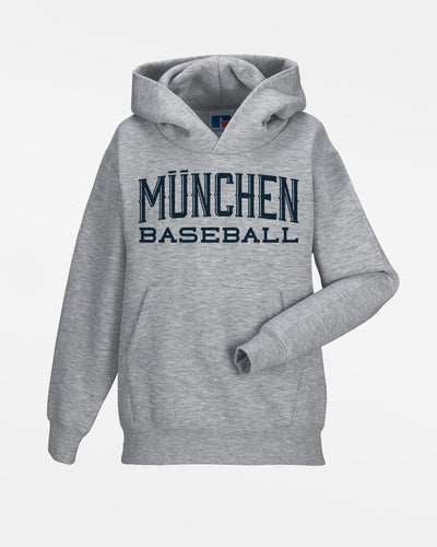 Russell Kids Basic Hoodie "Munich Caribes", City, heather grau-DIAMOND PRIDE