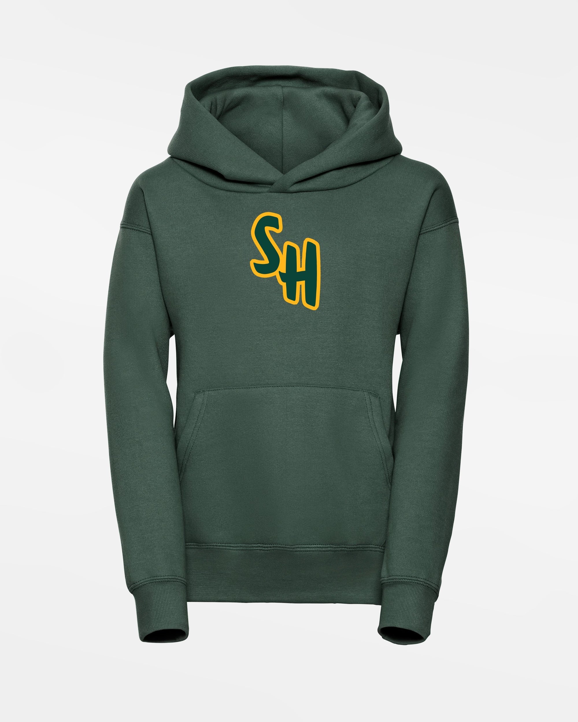 Russell Kids Basic Hoodie "Saarlouis Hornets", SH, dunkelgrün-DIAMOND PRIDE