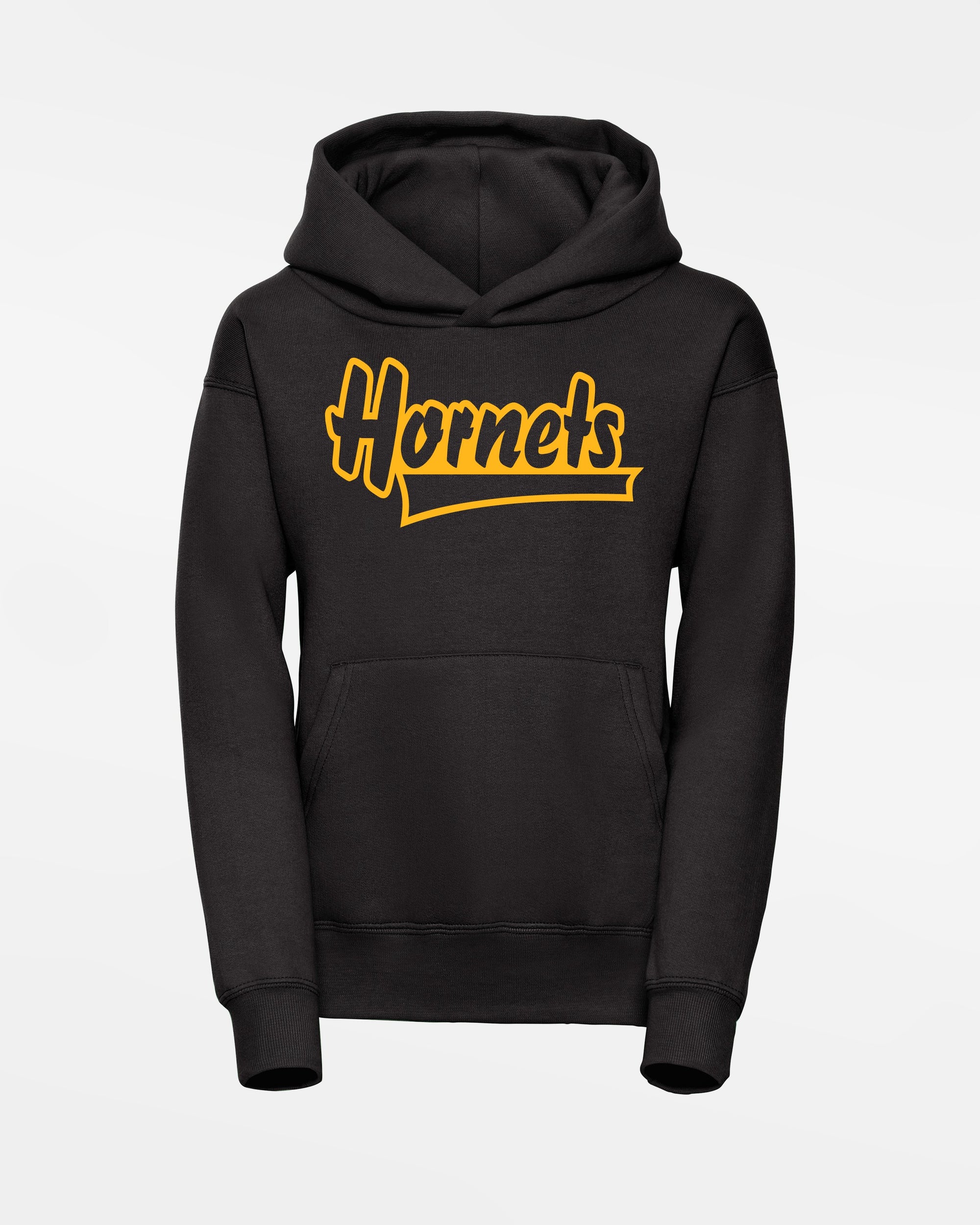 Russell Kids Basic Hoodie "Saarlouis Hornets", Script, schwarz-DIAMOND PRIDE