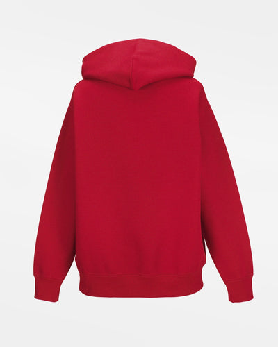 Russell Kids Basic Hoodie "Stuttgart Reds", Baseball, rot-DIAMOND PRIDE