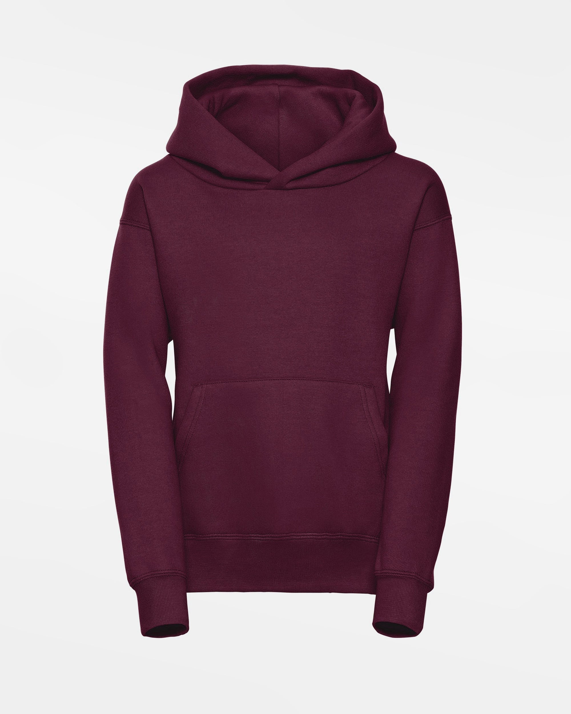 Russell Kids Basic Hoodie, maroon rot-DIAMOND PRIDE