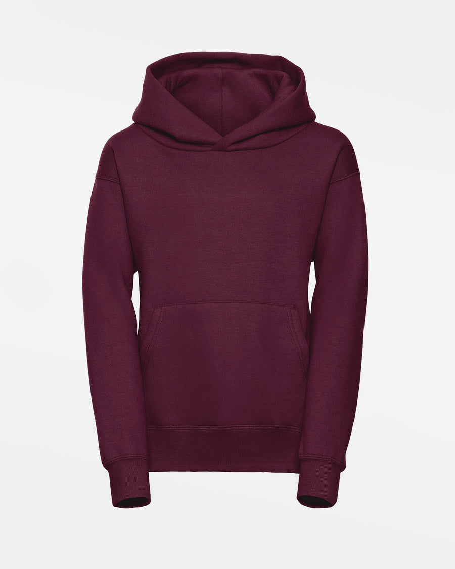 Russell Kids Basic Hoodie, maroon rot-DIAMOND PRIDE