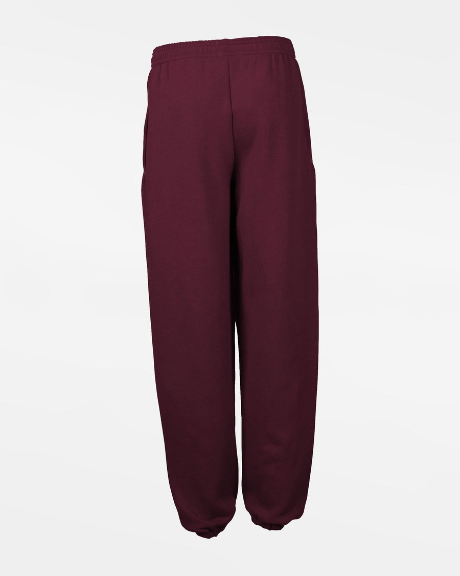 Russell Kids Basic Sweatpants mit Seitentaschen "Wesseling Vermins", V, maroon-rot-DIAMOND PRIDE