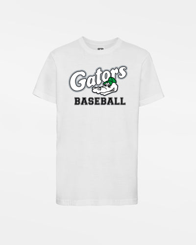 Russell Kids Basic T-Shirt "Augsburg Gators", Baseball, weiss-DIAMOND PRIDE