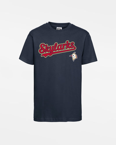 Russell Kids Basic T-Shirt "Berlin Skylarks", Script & Bird, navy blau-DIAMOND PRIDE