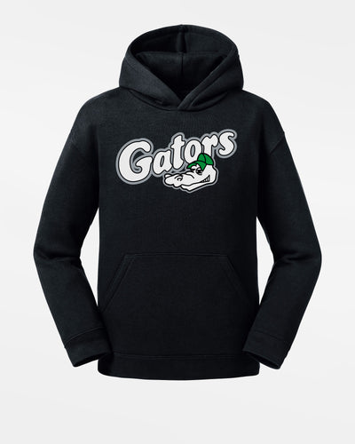 Russell Kids Premium Heavy Hoodie "Augsburg Gators", Gators & Head, schwarz-DIAMOND PRIDE