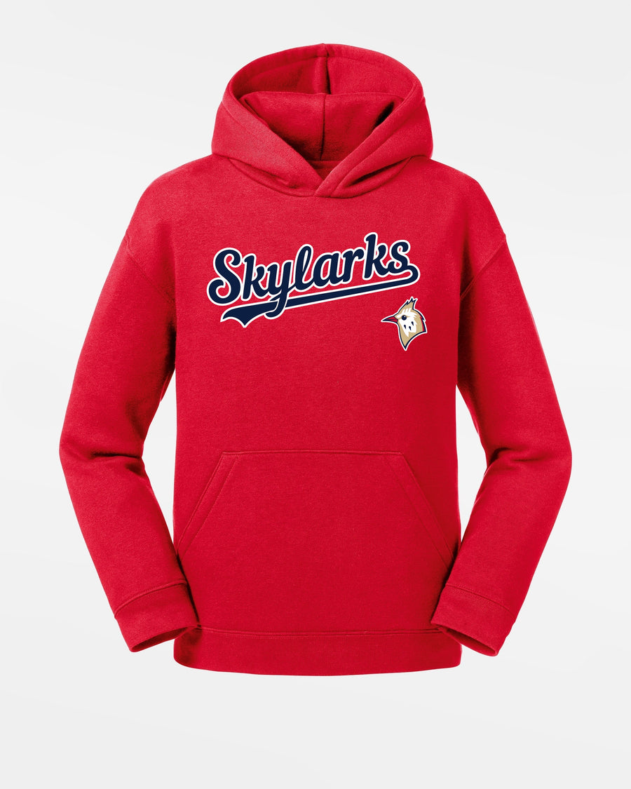 Russell Kids Premium Heavy Hoodie "Berlin Skylarks", Script & Bird, rot-DIAMOND PRIDE
