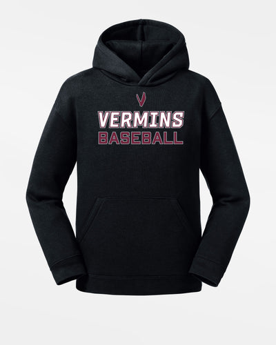 Russell Kids Premium Heavy Hoodie "Wesseling Vermins", Baseball, schwarz-DIAMOND PRIDE