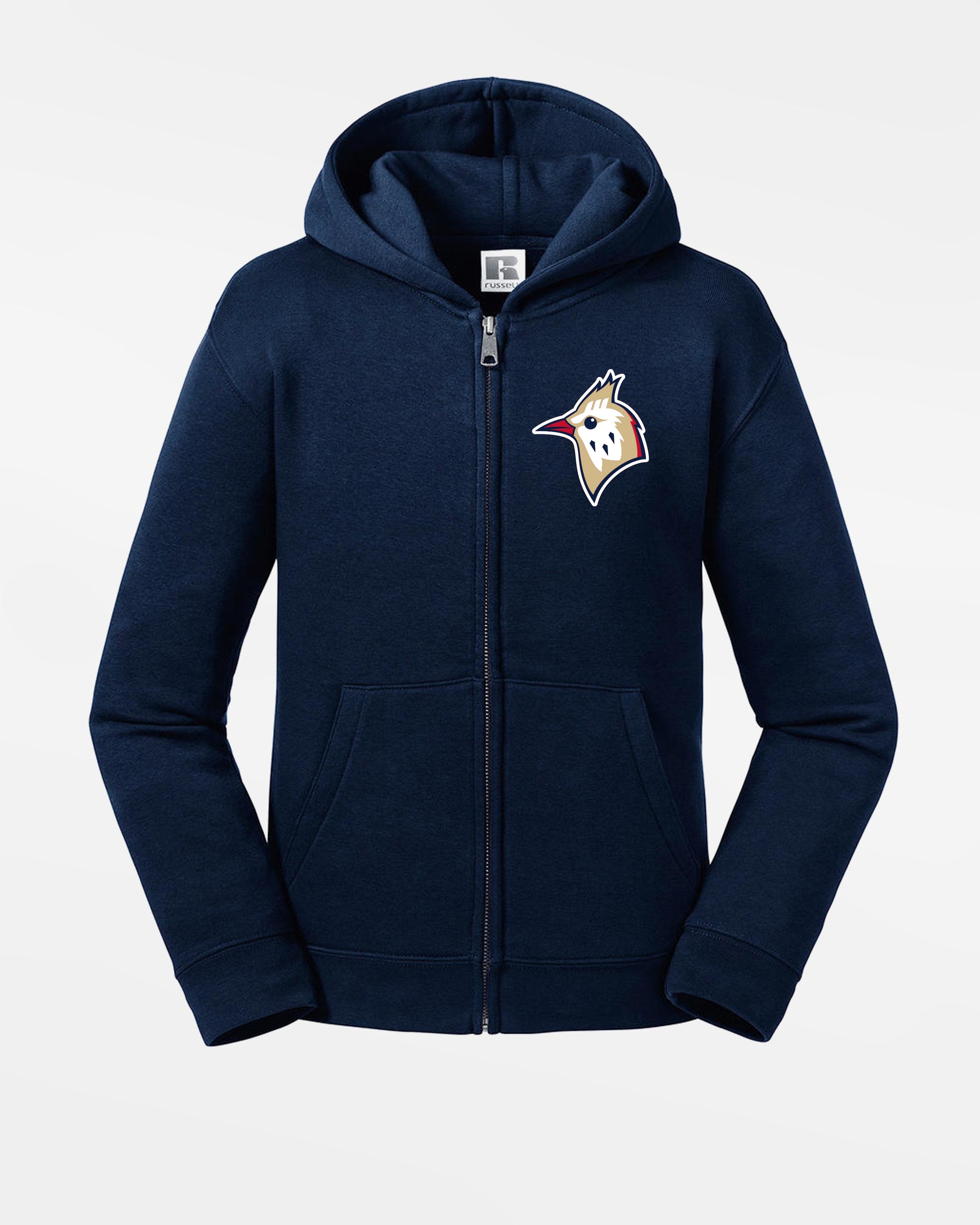 Russell Kids Premium Heavy Zip-Hoodie "Berlin Skylarks", Bird, navy blau-DIAMOND PRIDE