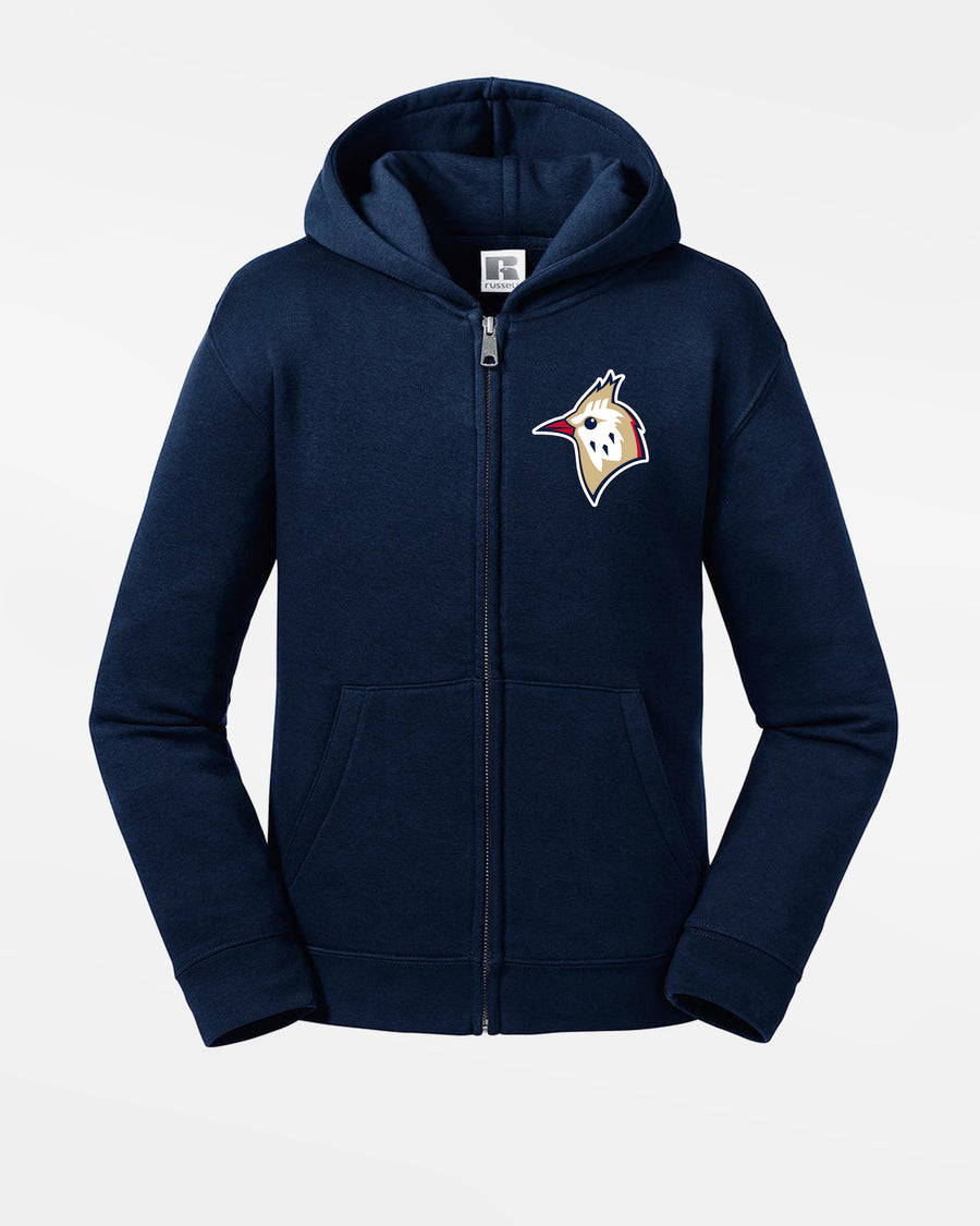 Russell Kids Premium Heavy Zip-Hoodie "Berlin Skylarks", Bird, navy blau-DIAMOND PRIDE