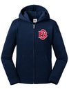 Russell Kids Premium Heavy Zip-Hoodie "Berlin Sluggers", BS, navy blau-DIAMOND PRIDE