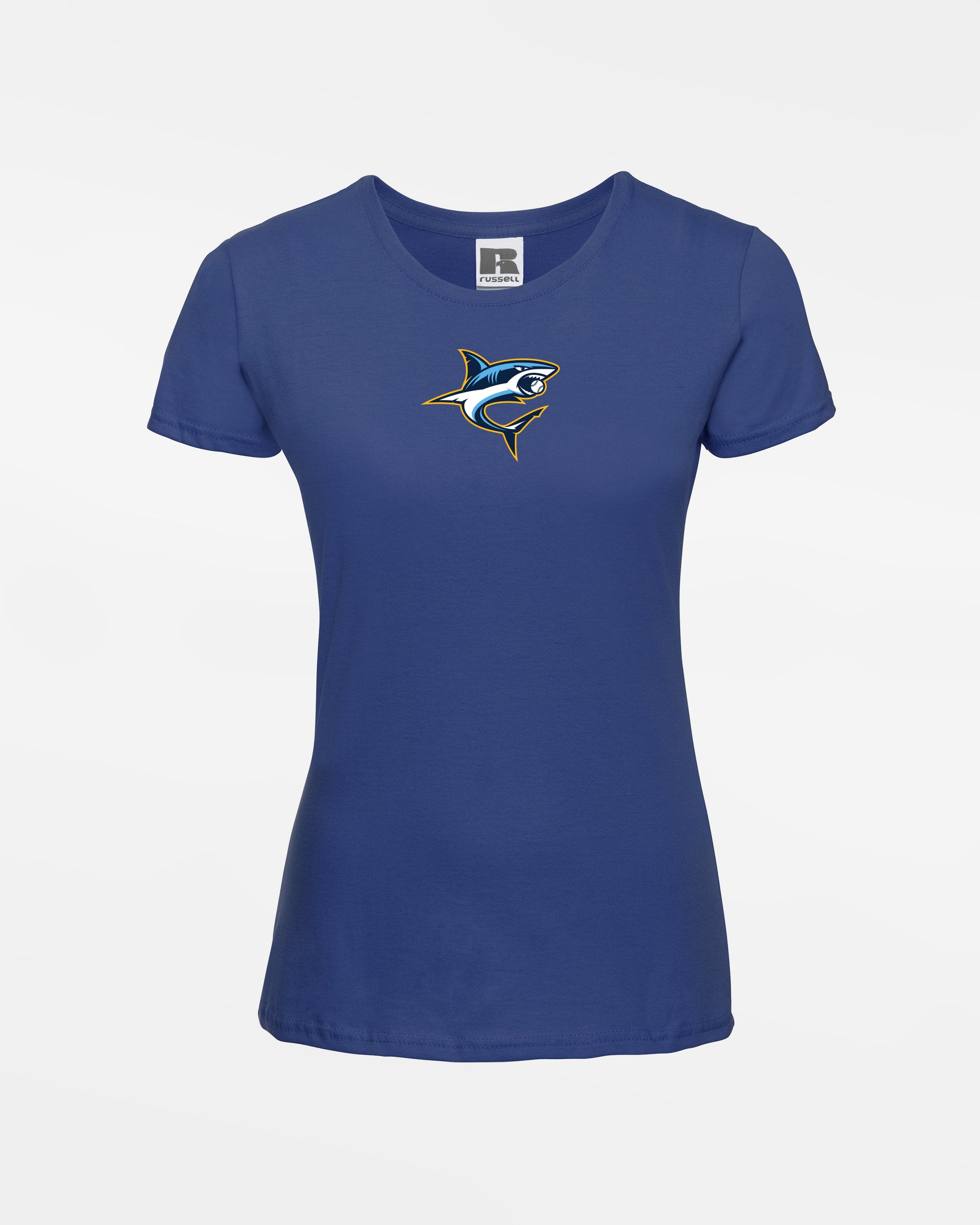 Russell Ladies Basic T-Shirt "Altdorf Icesharks", Shark, royal blau-DIAMOND PRIDE