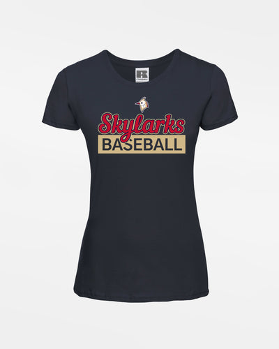 Russell Ladies Basic T-Shirt "Berlin Skylarks", Baseball, navy blau-DIAMOND PRIDE