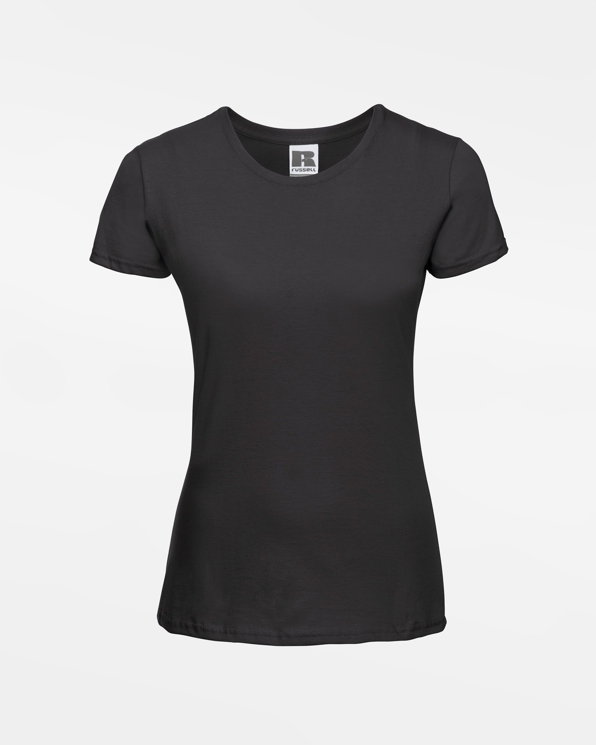 Russell Ladies Basic T-Shirt, schwarz-DIAMOND PRIDE