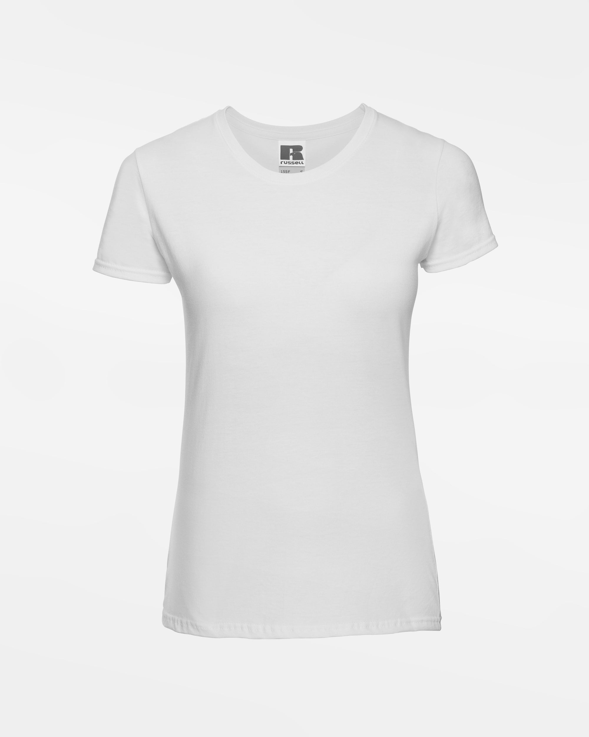 Russell Ladies Basic T-Shirt, weiss-DIAMOND PRIDE
