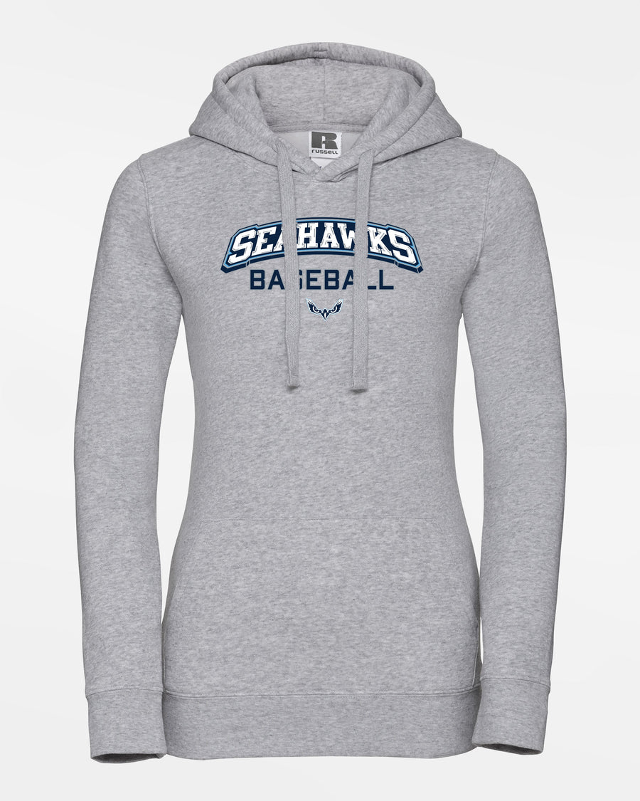 Russell Ladies Premium Heavy Hoodie "Kiel Seahawks", Seahawks Baseball & Eyes, heather grau-DIAMOND PRIDE