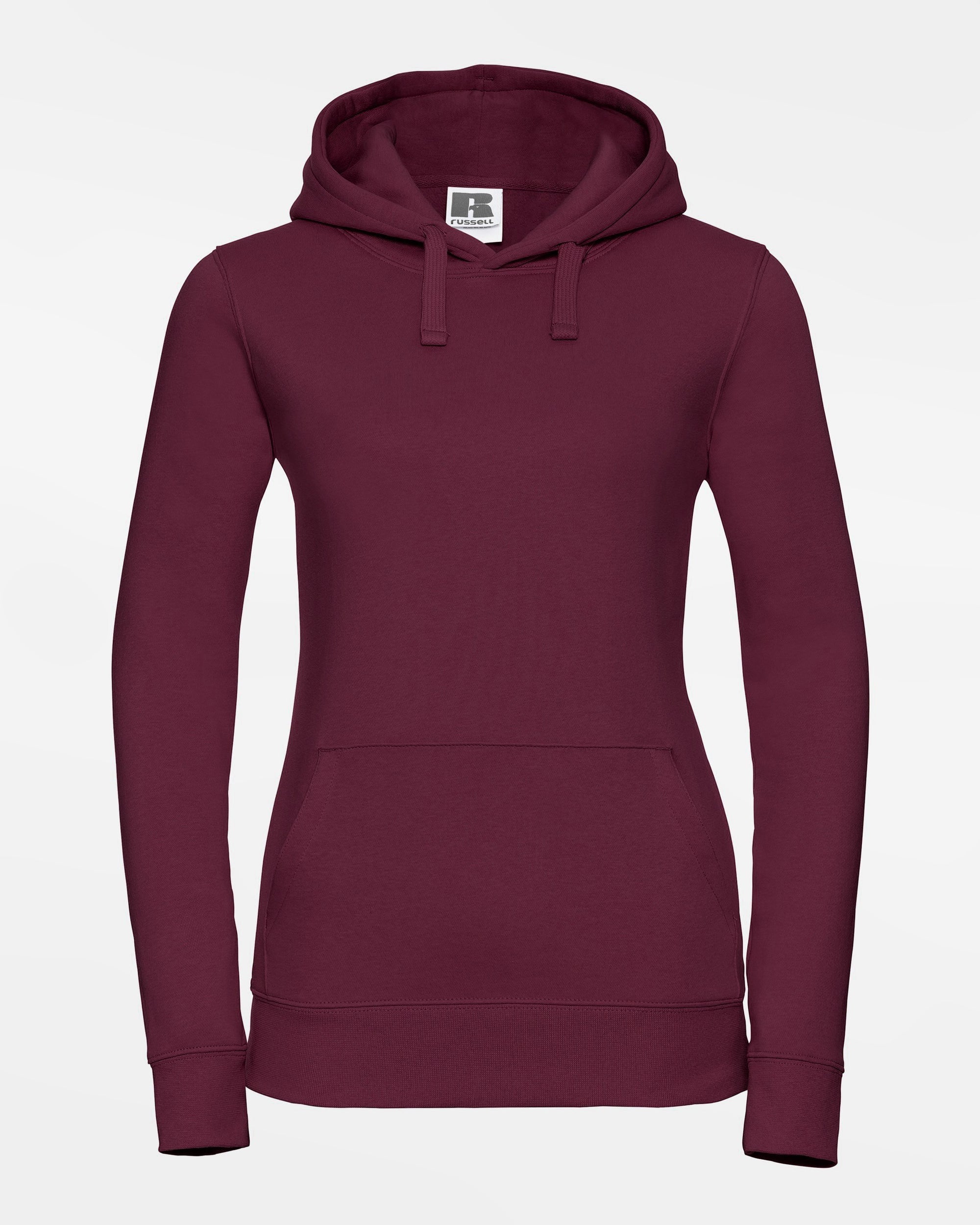 Russell Ladies Premium Heavy Hoodie, maroon rot-DIAMOND PRIDE