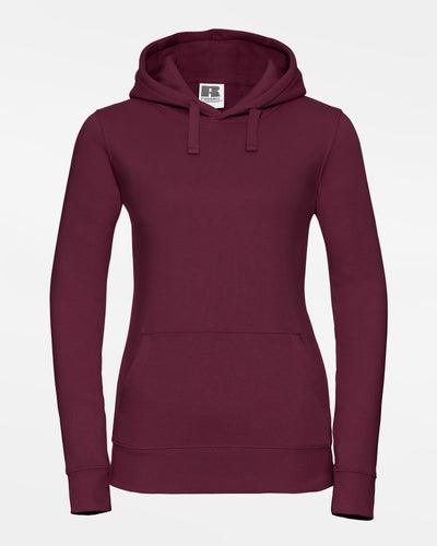 Russell Ladies Premium Heavy Hoodie, maroon rot-DIAMOND PRIDE