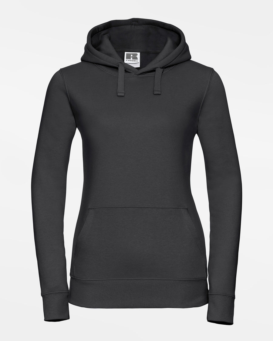 Russell Ladies Premium Heavy Hoodie, schwarz-DIAMOND PRIDE