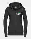 Russell Ladies Premium Heavy Zip-Hoodie "Augsburg Gators", Head, schwarz-DIAMOND PRIDE