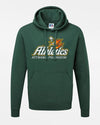 Russell Premium Heavy Hoodie "Attnang Athletics", Primary Logo, dunkelgrün-DIAMOND PRIDE