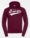 Russell Premium Heavy Hoodie, "Berlin Flamingos", Berlin Flamingos, burgundy-DIAMOND PRIDE