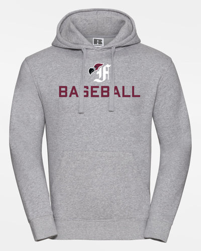 Russell Premium Heavy Hoodie "Berlin Flamingos", Bird & Baseball, heather grau-DIAMOND PRIDE