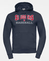 Russell Premium Heavy Hoodie, "Berlin Sluggers", Baseball, navy blau-DIAMOND PRIDE