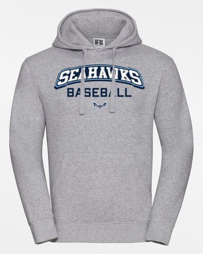 Russell Premium Heavy Hoodie "Kiel Seahawks", Baseball & Eyes, heather grau-DIAMOND PRIDE