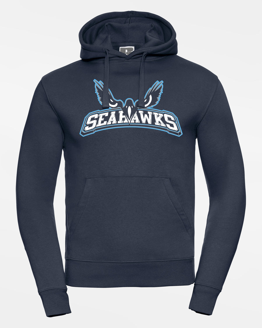 Russell Premium Heavy Hoodie "Kiel Seahawks", Eyes & Script, navy blau-DIAMOND PRIDE