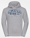 Russell Premium Heavy Hoodie "Kiel Seahawks", Seahawks Baseball & Eyes, heather grau-DIAMOND PRIDE
