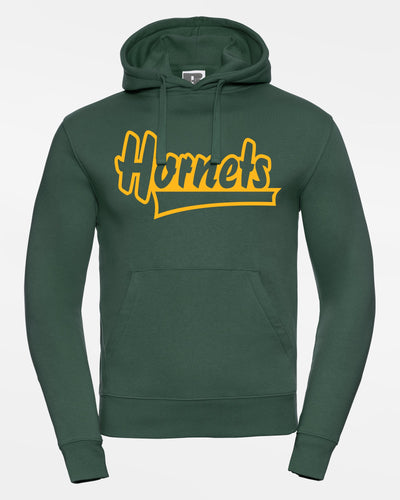 Russell Premium Heavy Hoodie "Saarlouis Hornets", Hornets, dunkelgrün-DIAMOND PRIDE