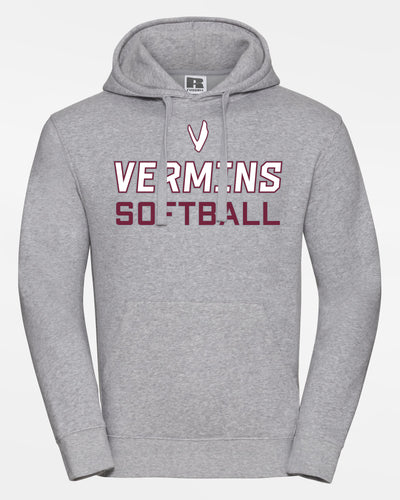 Russell Premium Heavy Hoodie "Wesseling Vermins", Softball, heather grau-DIAMOND PRIDE