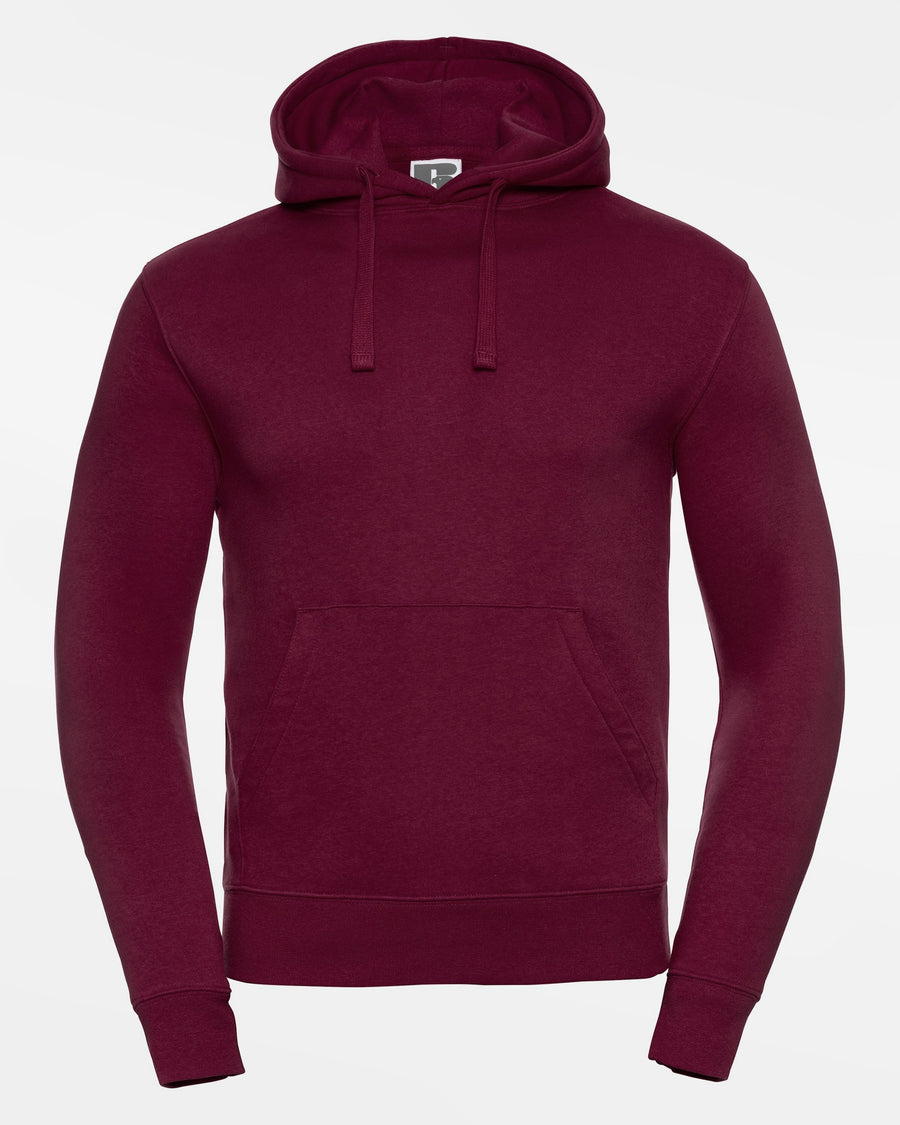 Russell Premium Heavy Hoodie, maroon rot-DIAMOND PRIDE