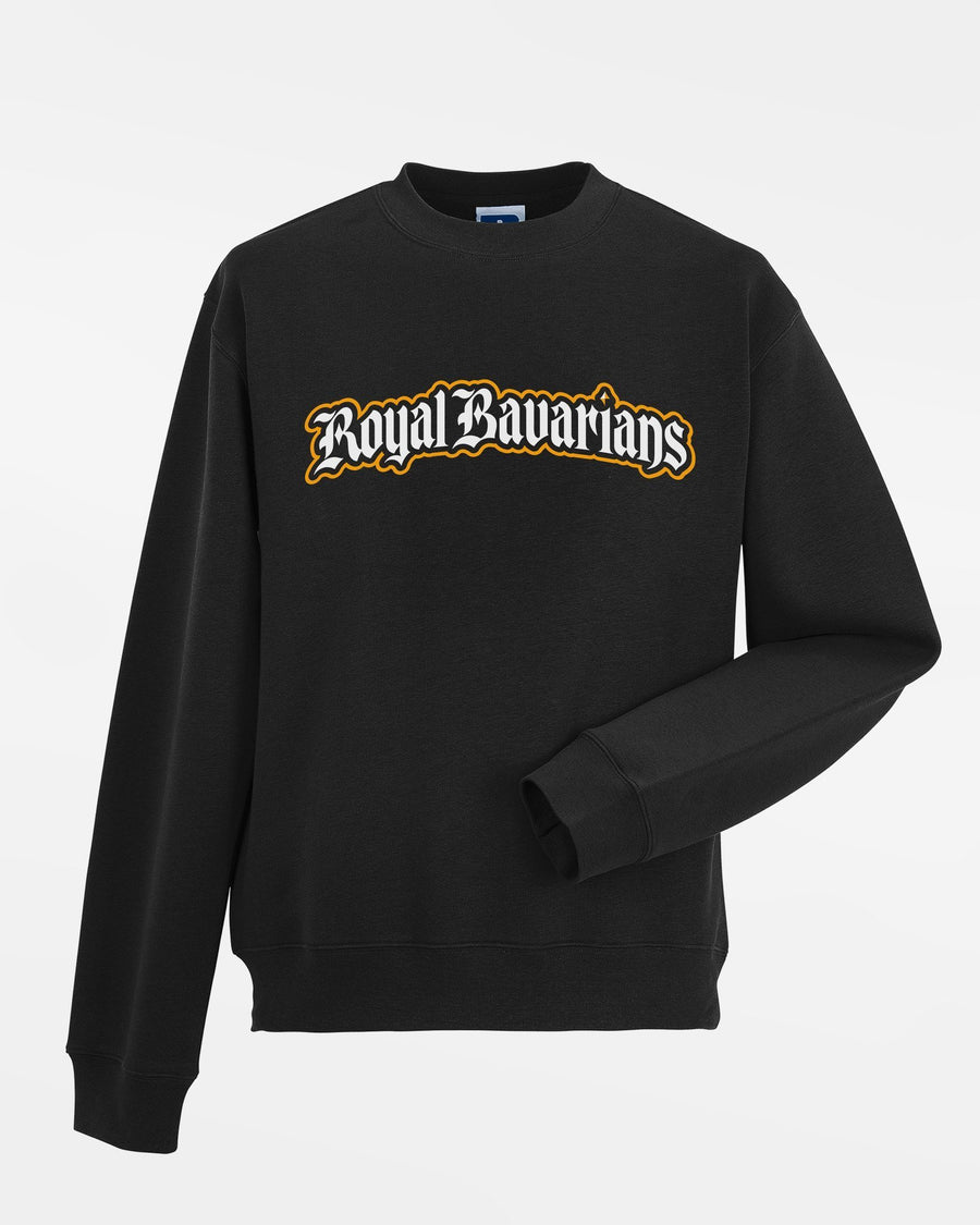 Russell Premium Heavy Sweater "Füssen Royal Bavarians", Script, schwarz-DIAMOND PRIDE