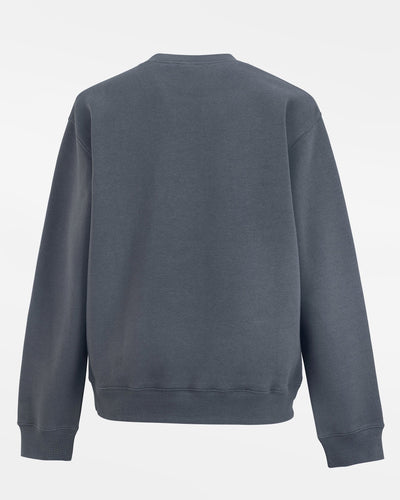 Russell Premium Heavy Sweater "Laufer Wölfe", W, dunkelgrau-DIAMOND PRIDE