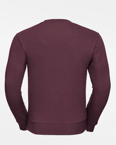 Russell Premium Heavy Sweater "Wesseling Vermins", V & Vermins, maroon-rot-DIAMOND PRIDE
