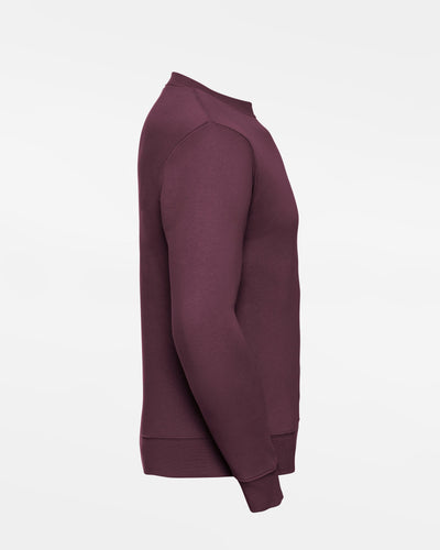 Russell Premium Heavy Sweater "Wesseling Vermins", V & Vermins, maroon-rot-DIAMOND PRIDE