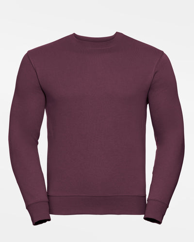 Russell Premium Heavy Sweater, maroon-rot-DIAMOND PRIDE