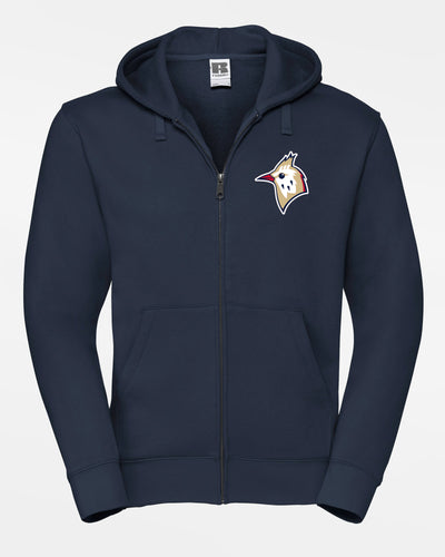 Russell Premium Heavy Zip-Hoodie "Berlin Skylarks", Bird, navy blau-DIAMOND PRIDE