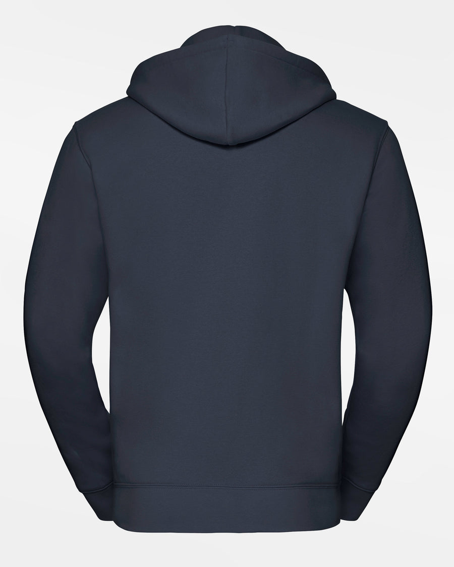 Russell Premium Heavy Zip-Hoodie, "Berlin Sluggers", BS, navy blau-DIAMOND PRIDE