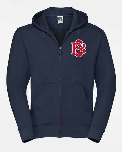 Russell Premium Heavy Zip-Hoodie, "Berlin Sluggers", BS, navy blau-DIAMOND PRIDE