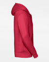 Russell Premium Heavy Zip-Hoodie "Gauting Indians", Logo, rot-DIAMOND PRIDE